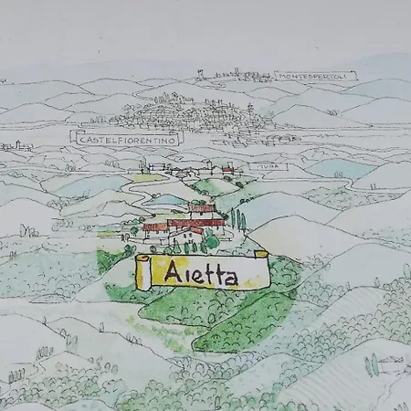 Aietta Tuscan Holidays דירה מונטאיונה